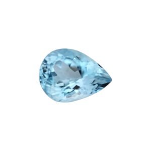 Aquamarine - Pear Shape - 12 x 8.7 mm - 3.26 ct