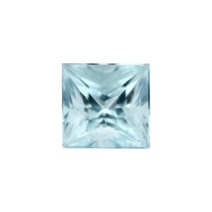 Aquamarine - Princess Cut - 9 mm - 4.10 ct