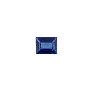 Blue Sapphire - Baguette - 6.5 x 5.2 mm - 1.16 ct