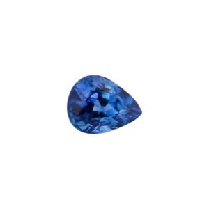 Blue Sapphire - Pear Shape - 7.9 x 8.2 mm - 1.75 ct