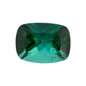 Bluish Green Tourmaline - Cushion - 10.2 x 7.7 mm - 3.44 ct