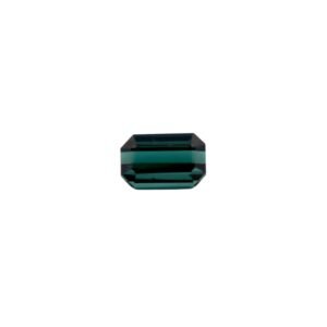 Bluish Green Tourmaline - Emerald Cut - 10.25 x 6.6 mm - 3.32 ct