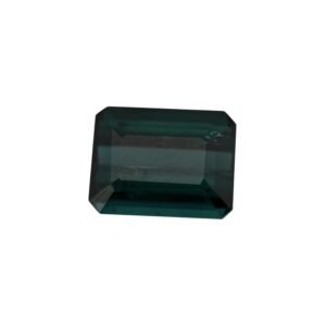 Bluish Green Tourmaline - Emerald Cut - 11.3 x 8.7 mm - 4.94 ct