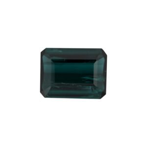 Bluish Green Tourmaline - Emerald Cut - 12.2 x 9.3 mm - 5.09 ct