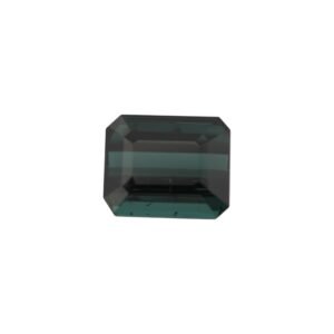 Bluish Green Tourmaline - Emerald Cut - 10.8 x 8.8 mm - 5.58 ct