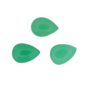 Chrysoprase (CAB) - Pear Shape (Pair) - 14 x 10 mm - 8.69 ct