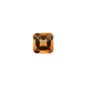 Citrine - Emerald Cut - 9 mm - 2.59 ct - Checker Board