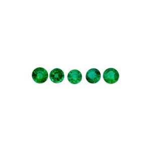 Emerald - Round - 3.75 mm (Dark Green)