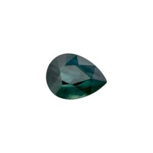 Green Sapphire - Pear Shape - 9 x 7 mm - 2.11 ct