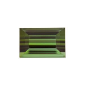 Green Tourmaline - Baguette - 12.7 x 8.5 mm - 8.20 ct