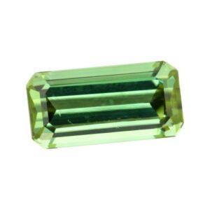 Green Tourmaline - Emerald Cut - 13.4 x 6.3 mm - 4.90 ct