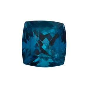 Indicolite Tourmaline - Cushion - 6.5 x 6.3 mm - 1.52 ct