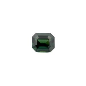 Madagascan Green Sapphire - Emerald Cut - 9.13 x 7.81 mm - 4.07 ct (NH)