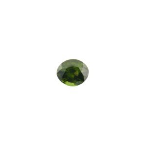 Natural Green Zircon - Oval - 9.5 x 8 mm - 3.05 ct
