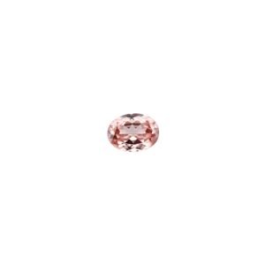 Natural Peach Zircon - Oval - 8 x 6 mm - 1.00 ct