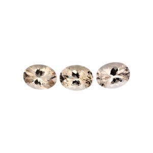 Peach Morganite - Oval - 7 x 5 mm
