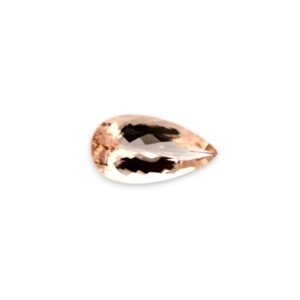 Peach Morganite - Pear Shape - 16.5 x 9 mm - 5.22 ct