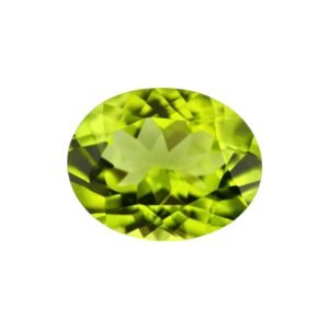 Peridot - Oval - 9.9 x 7.9 mm - 2.71 ct