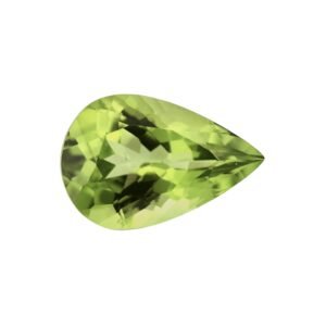 Peridot - Pear Shape - 12.5 x 8.3 mm - 3.72 ct