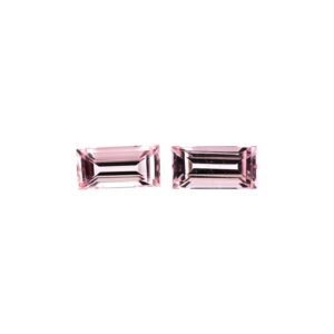 Pink Morganite - Baguette - 9.7 x 5 mm