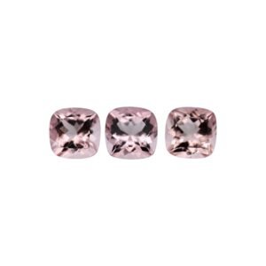 Pink Morganite - Cushion - 7 mm