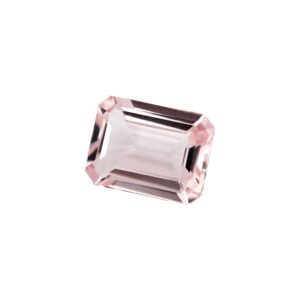 Pink Morganite - Emerald Cut - 10.3 x 8 mm - 2.93 ct
