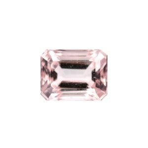 Pink Morganite - Emerald Cut - 9.5 x 7.4 mm - 3.17 ct