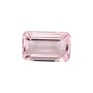 Pink Morganite - Emerald Cut - 12.7 x 8 mm - 5.80 ct