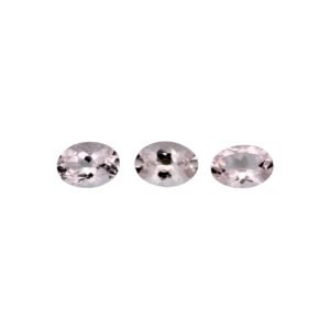 Pink Morganite - Oval - 6 x 4 mm