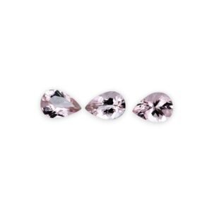 Pink Morganite - Pear Shape - 6 x 4 mm