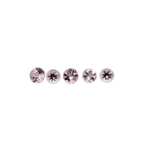 Pink Morganite - Round - 5 mm
