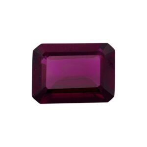 Rhodolite - Emerald Cut - 9 x 7 mm - 2.47 ct
