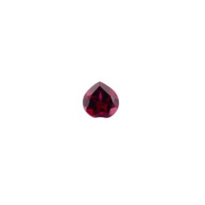 Rhodolite - Heart Shape - 8 mm - 2.24 ct
