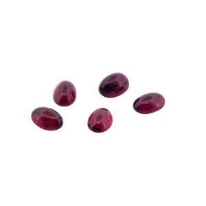 Rubelite Tourmaline (CAB) - Oval - 7 x 5 mm