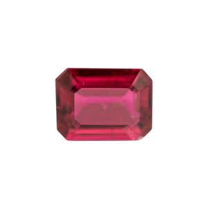Rubelite Tourmaline - Emerald Cut - 11 x 8.5 mm - 3.60 ct