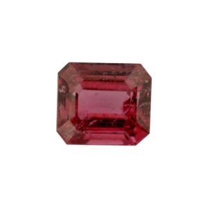 Rubelite Tourmaline - Emerald Cut - 10.4 x 9 mm - 5.46 ct