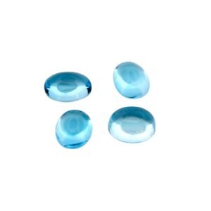 Swiss Blue Topaz (CAB) - Oval - 9 x 7 mm