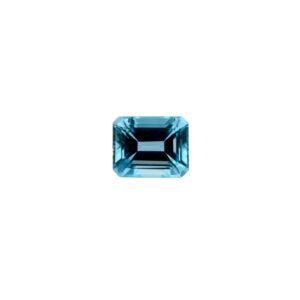 Swiss Blue Topaz - Emerald Cut - 10 x 8 mm - 4.62 ct