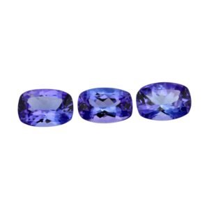 Tanzanite - Cushion - 8 x 6 mm