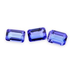 Tanzanite - Emerald Cut - 6 x 4 mm