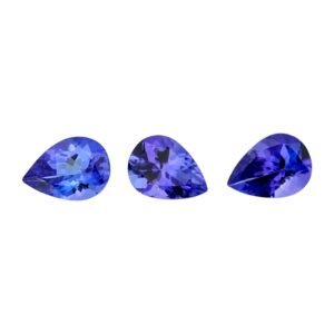 Tanzanite - Pear Shape - 7 x 5 mm (AAA)