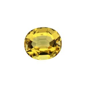 Yellow Beryl - Oval - 12.3 x 10.9 mm - 5.94 ct