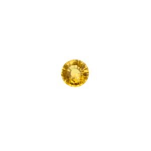Yellow Sapphire - Round - 6 mm - 1.02 ct