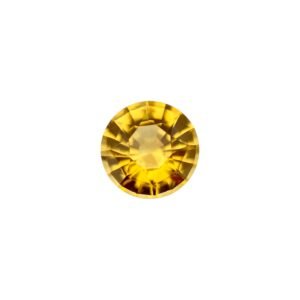 Yellow Sapphire - Round - 6.2 mm - 1.08 ct