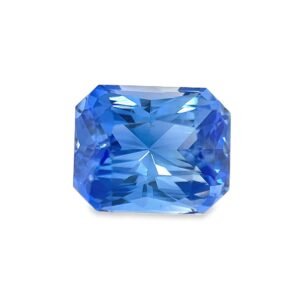 Blue Sapphire - Radiant Cut - 9.34 x 7.59 mm - 3.93 ct