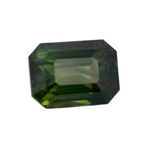 Green Sapphire - Emerald Cut - 8.4 x 6.2 mm - 2.58 ct