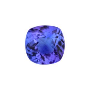 Tanzanite - Cushion - 10.3 mm - 4.98 ct
