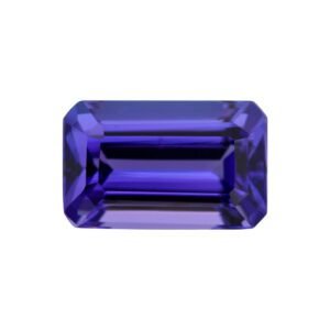 Tanzanite - Emerald Cut - 11.2 x 7.1 mm - 4.24 ct