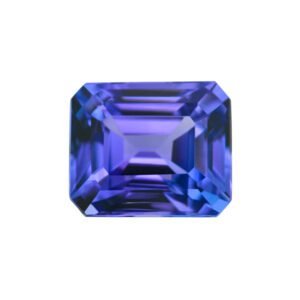 Tanzanite - Emerald Cut - 11.3 x 9.4 mm - 6.60 ct