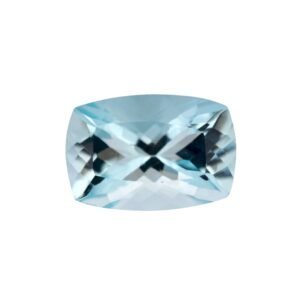 Aquamarine - Cushion - 11.8 x 8.1 mm - 3.55 ct